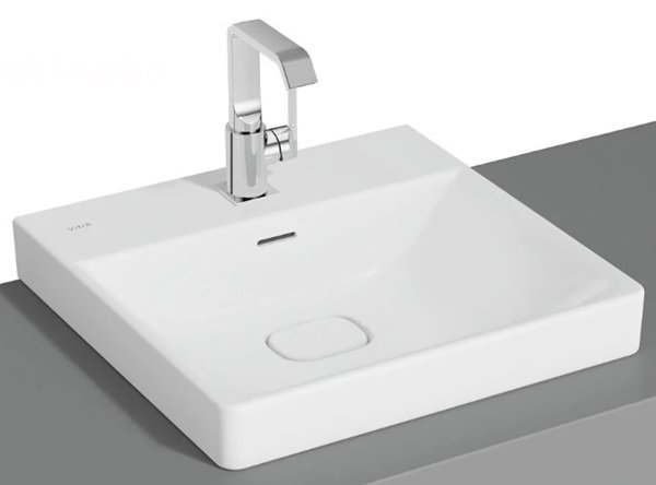 Vitra 7525B001-0973 Metropole Çanak lavabo, 50cm Mat Beyaz.